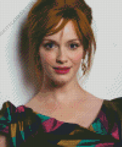 Christina Hendricks Diamond Painting