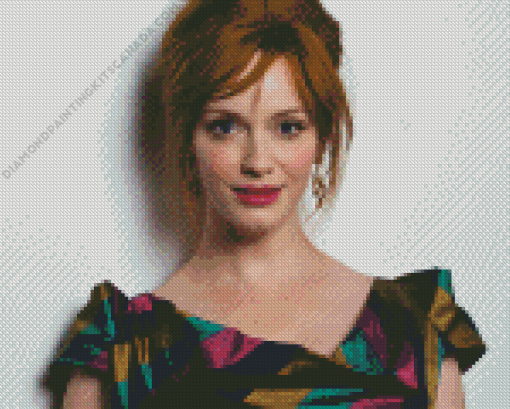 Christina Hendricks Diamond Painting