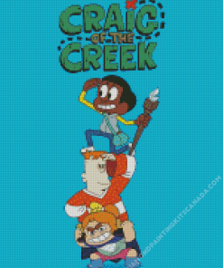 Craig of The Creek Anime Poster Diamond Painting