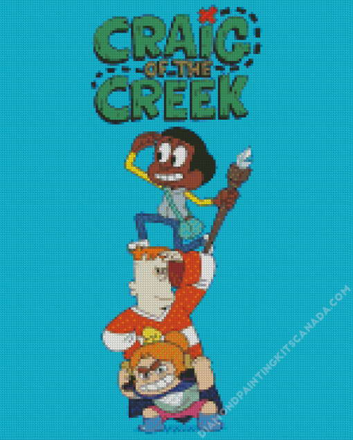 Craig of The Creek Anime Poster Diamond Painting