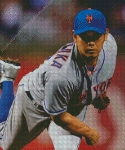 Daisuke Matsuzaka Baseballer Diamond Painting