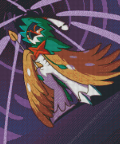 Decidueye Pokemon Unite Game Diamond Painting