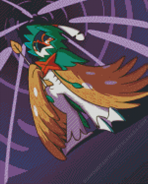 Decidueye Pokemon Unite Game Diamond Painting