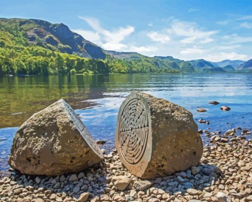 Derwent Water Calfclose Bay Diamond Painting