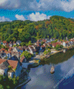 Dordogne Landscape Diamond Painting