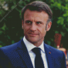 Emmanuel Macron Diamond Painting