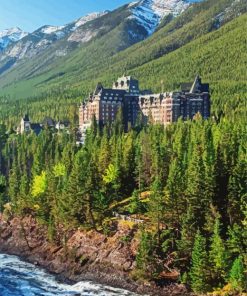 Fairmont Banff Chateau Diamond Painting