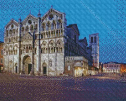 Ferrara Cathedral Diamond Painting