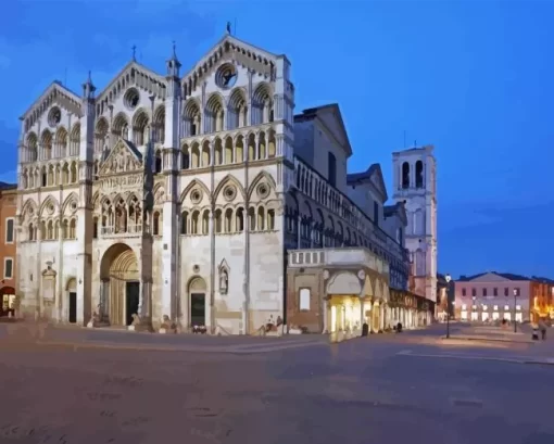 Ferrara Cathedral Diamond Painting