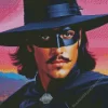 Hero Zorro Diamond Painting