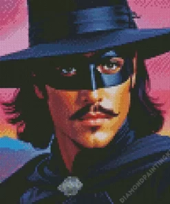 Hero Zorro Diamond Painting