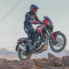 Honda Africa Twin Off Road Driver Diamond Painting