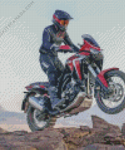 Honda Africa Twin Off Road Driver Diamond Painting