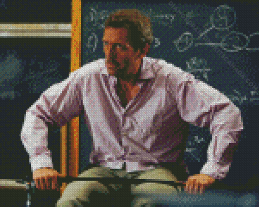 Hugh Laurie in Dr House Diamond Painting