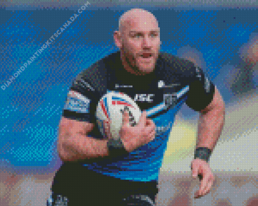 Hull FC Gareth Ellis Diamond Painting