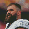 Jason Kelce Eagles Team Player Diamond Painting