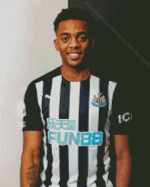 Joe Willock English Footballer Diamond Painting