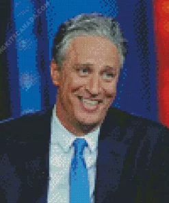 Jon Stewart Diamond Painting