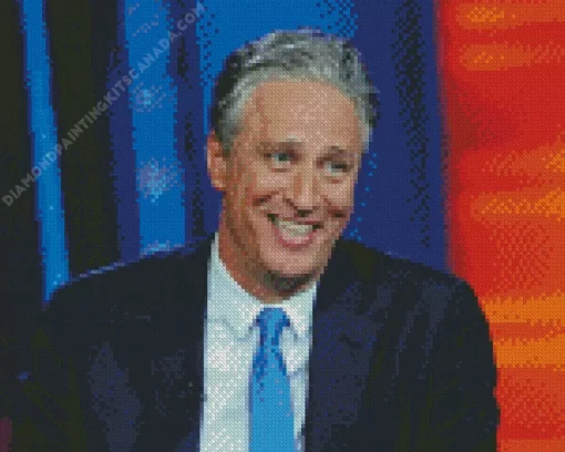 Jon Stewart Diamond Painting