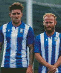 Josh Windass and Barry Bannan Diamond Painting