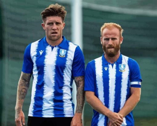 Josh Windass and Barry Bannan Diamond Painting