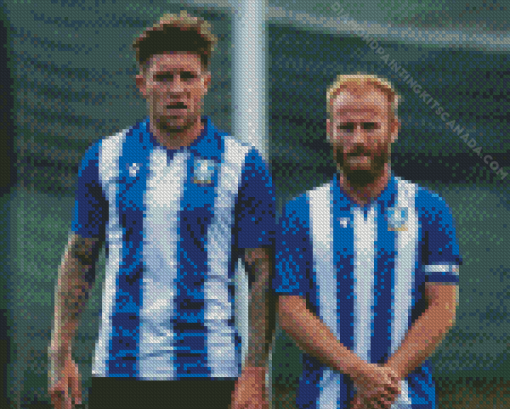 Josh Windass and Barry Bannan Diamond Painting