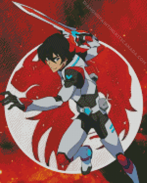 Keith Kogane Voltron Legendary Defender Diamond Painting