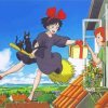 Kikis Delivery Service Anime Diamond Painting