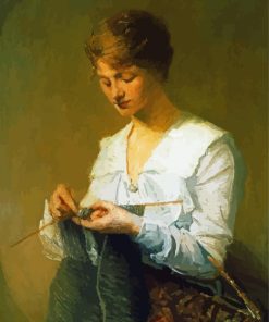 Knitting For Soldiers Diamond Painting