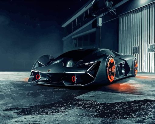 Lamborghini Terzo Millennio Diamond Painting