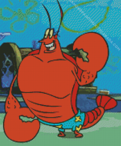 Larry The Lobster Diamond Painting