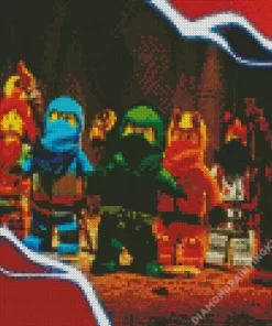 Lego Ninjago Animated Serie Diamond Painting