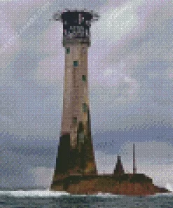 Longships Lighthouse Diamond Painting