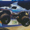 Megalodon Monster Truck Diamond Painting