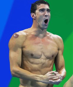 Michael Phelps Diamond Painting