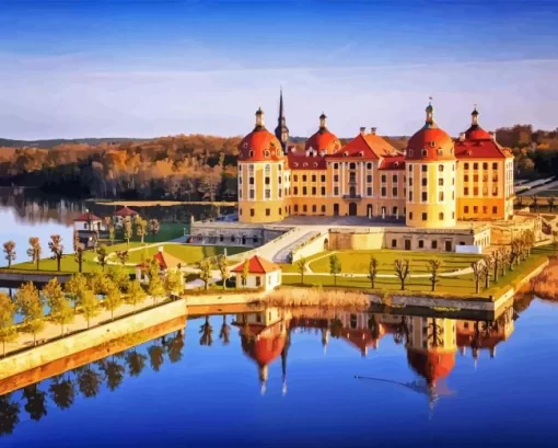 Moritzburg Castle Diamond Painting