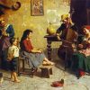 Musica Rustica by Eugenio Zampighi Diamond Painting