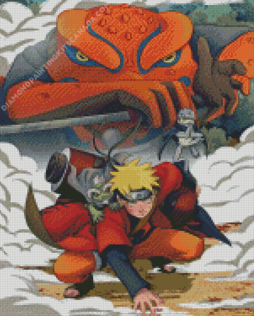 Naruto Sage Diamond Painting