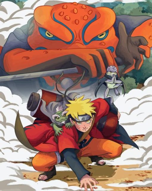 Naruto Sage Diamond Painting