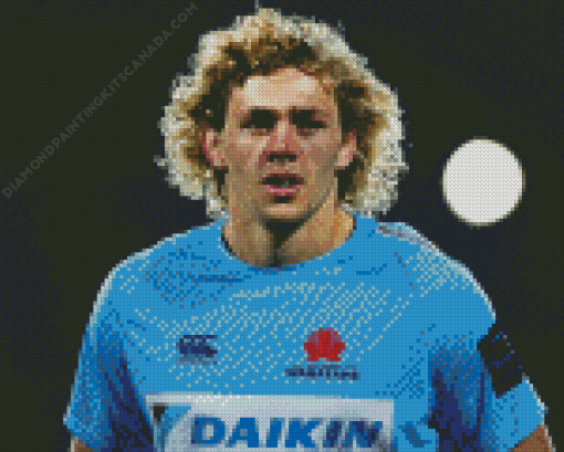 Ned Hanigan Waratahs Player Diamond Painting