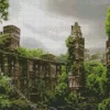 Overgrown City Diamond Painting