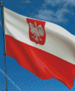 Poland Eagle Flag Diamond Painting