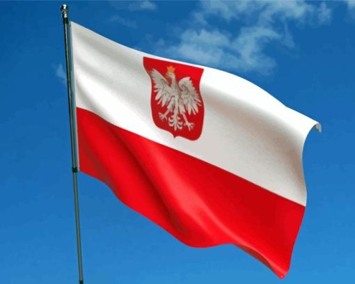 Poland Eagle Flag Diamond Painting