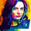 Pop Art Rebecca Ferguson Diamond Painting