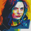 Pop Art Rebecca Ferguson Diamond Painting