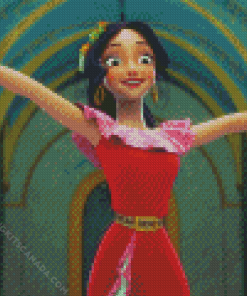 Princess Elena Diamond Painting