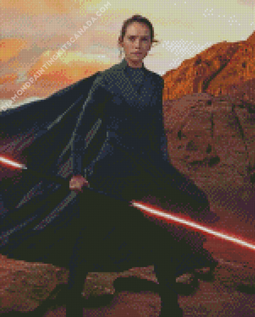 Rey Skywalker Diamond Painting