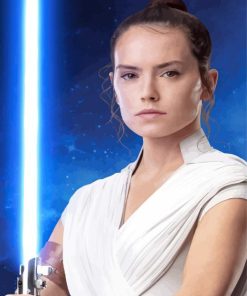 Rey Star Wars Movie Diamond Painting