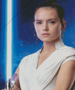 Rey Star Wars Movie Diamond Painting