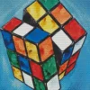 Rubiks Cube Diamond Painting